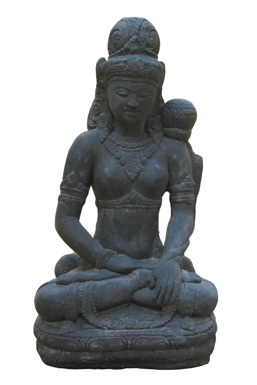 Product image 1 of the product “Seated Dewi Sri - Bali's Rice Goddess, 45 cm H ”