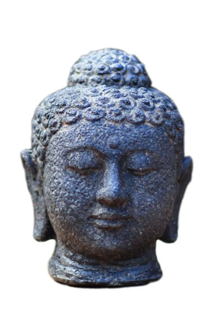 Artikelbild 1 des Artikels “Buddha-Kopf, 15 cm, schwarz “
