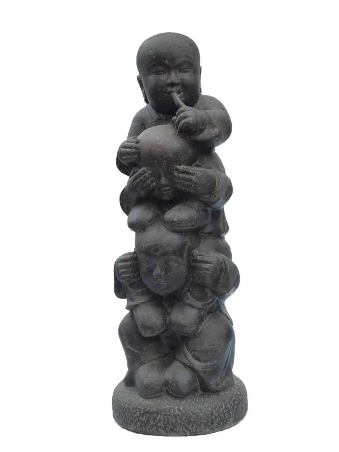 Artikelbild 1 des Artikels “Drei Mönche – Ohr, Auge, Mund, 110 cm “
