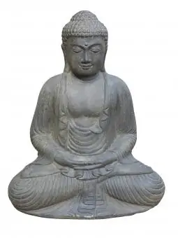 Artikelbild 1 des Artikels “Buddha-Figur, Japan, sitzend, Steinguss, 40 cm Höhe “