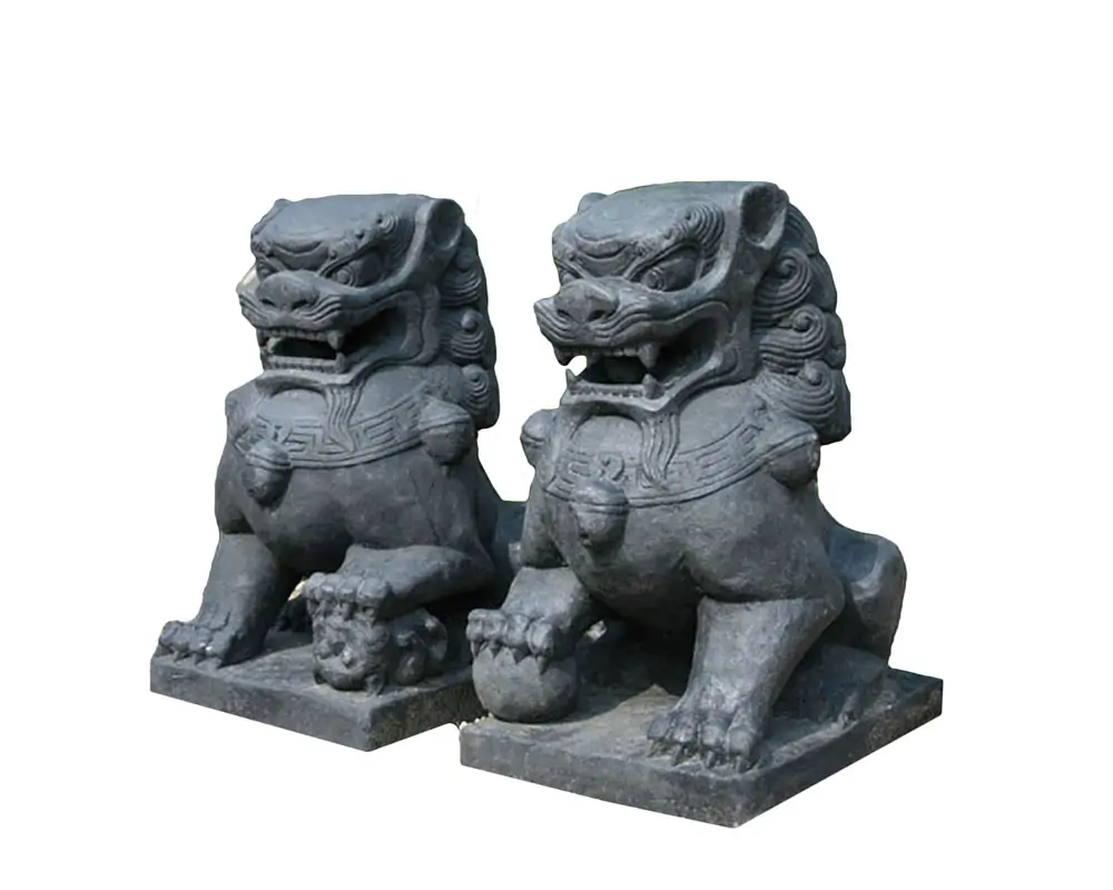 Artikelbild 1 des Artikels “Tempel-Löwen 2er-Set, 75 cm “