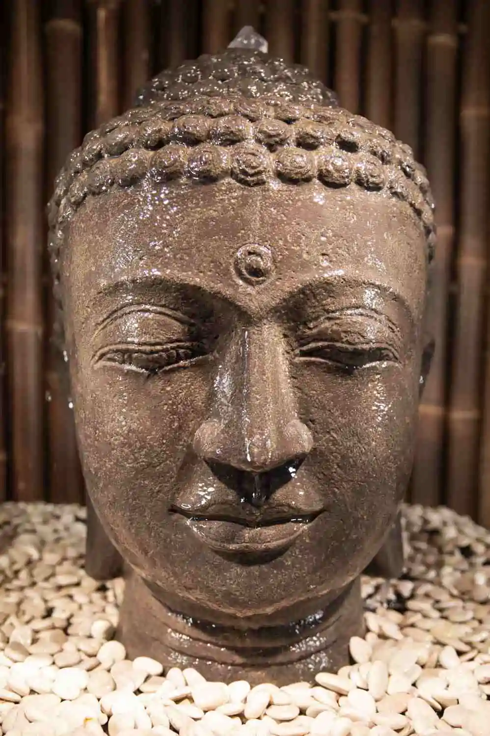 Product image 1 of the product “Buddha head as a water feature, 50 cm H ”