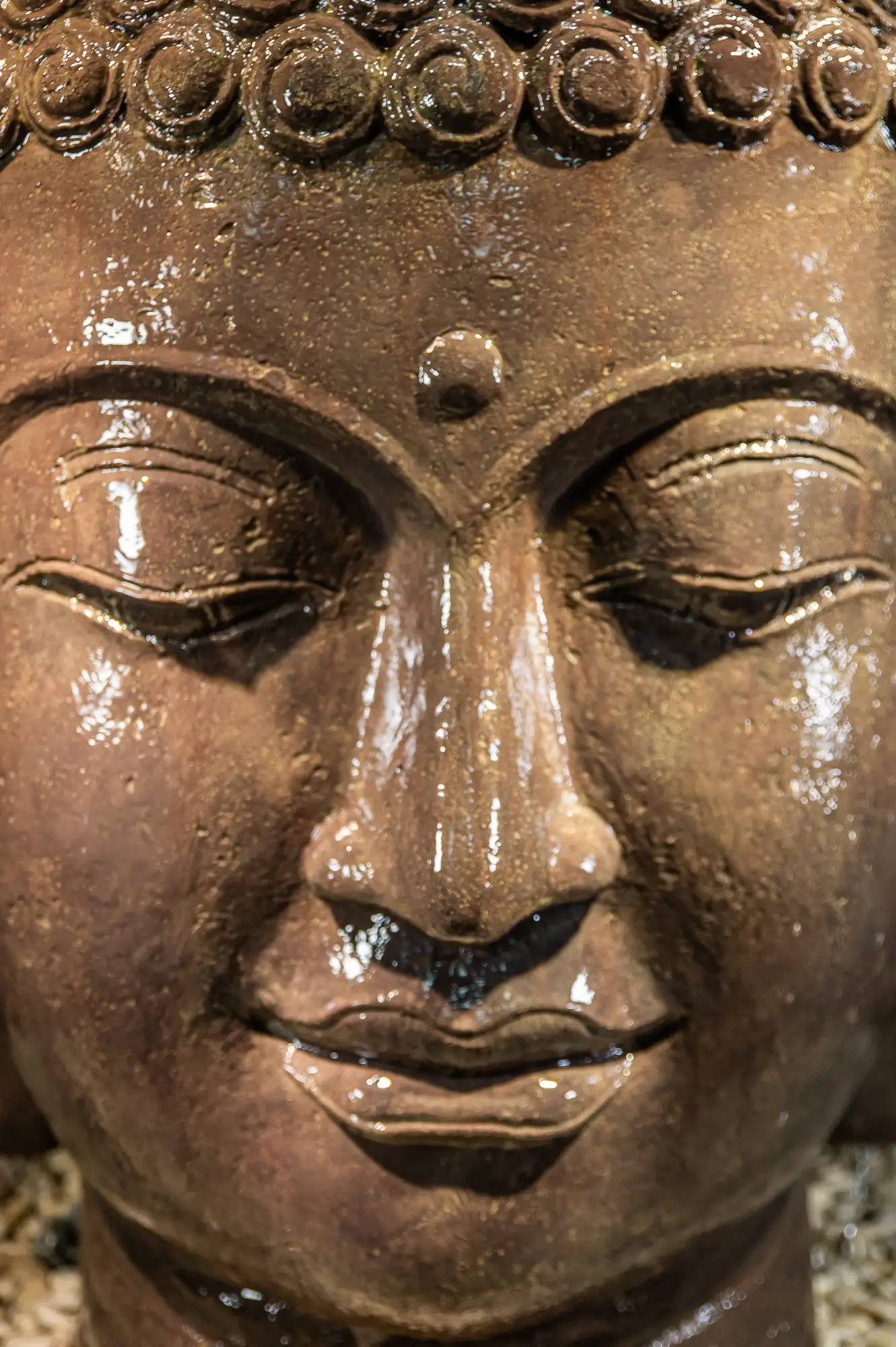 Artikelbild 1 des Artikels “Buddha-Kopf als Wasserspiel, 125 cm “
