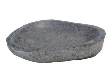 Artikelbild 1 des Artikels “Steinschale aus Flussstein, ca. 40 cm “