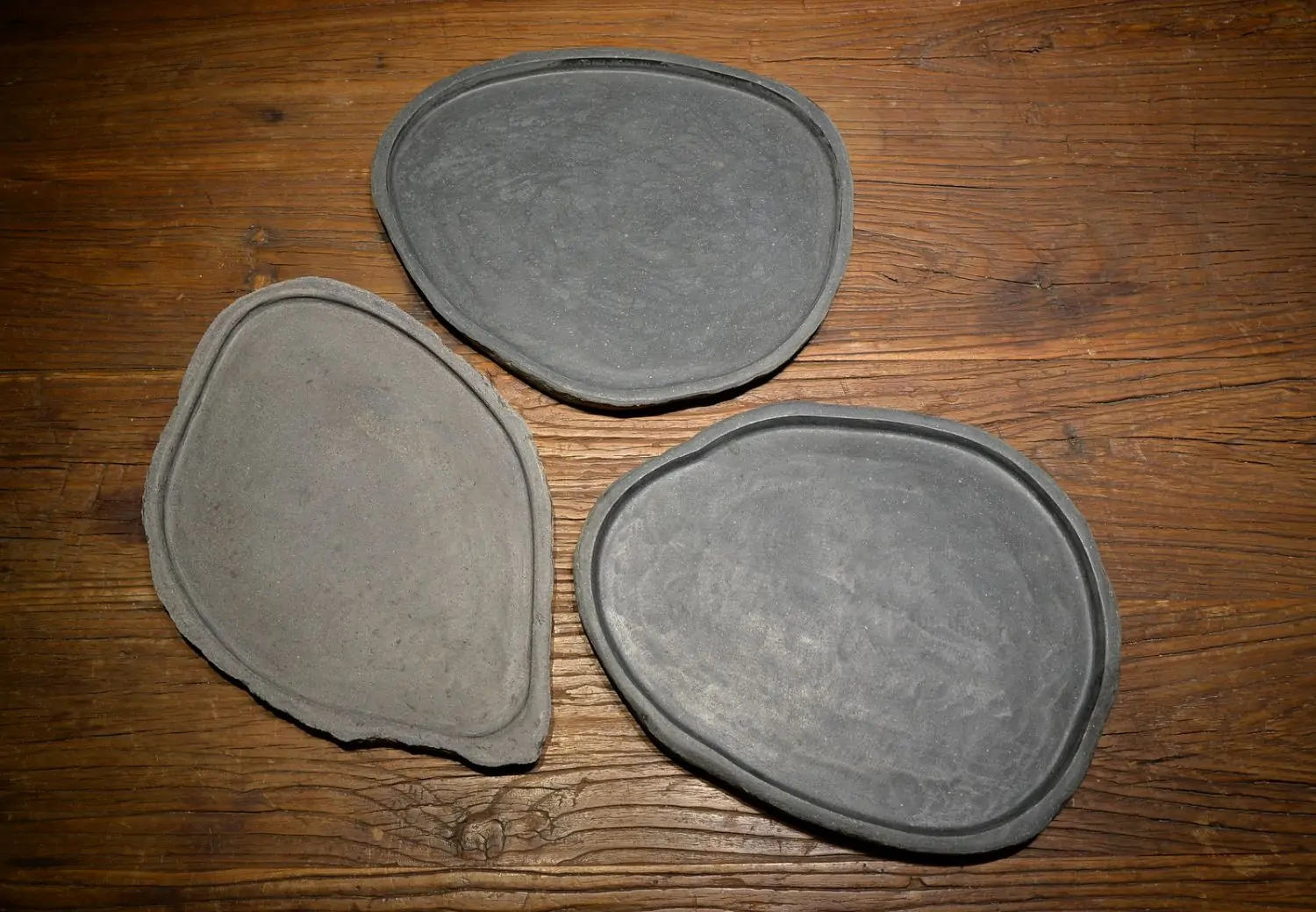 Artikelbild 1 des Artikels “Flache Steinschale (Riverstone) Größe L “