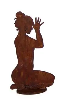 Artikelbild 1 des Artikels “Yoga Mädel betende Pose Liv Platte “