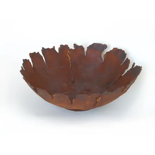 Artikelbild 1 des Artikels “Edelrost-Deko-Schale mit Rissen “