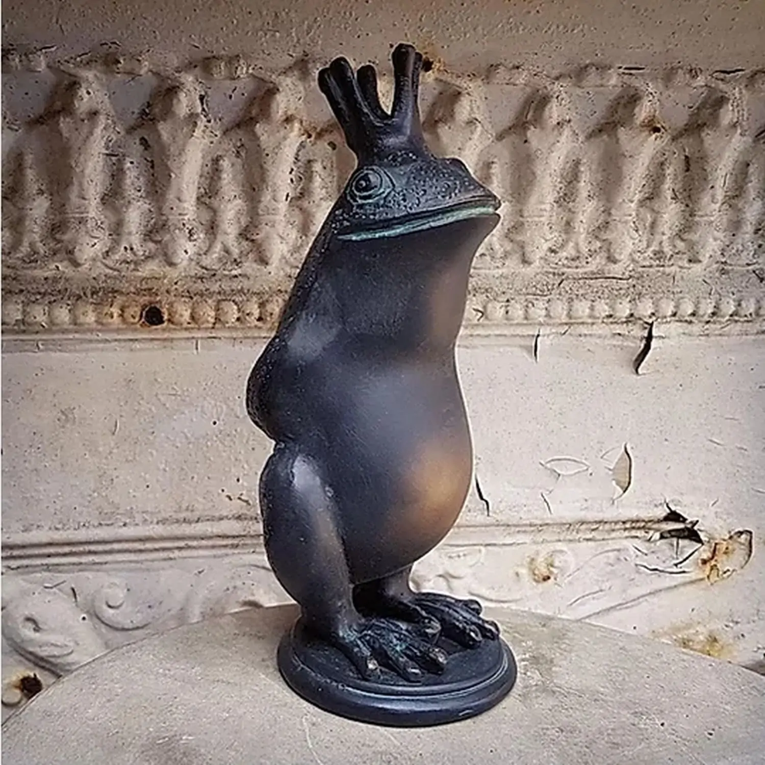 Artikelbild 1 des Artikels “Froschprinz, Bronzeoptik, 17 cm “