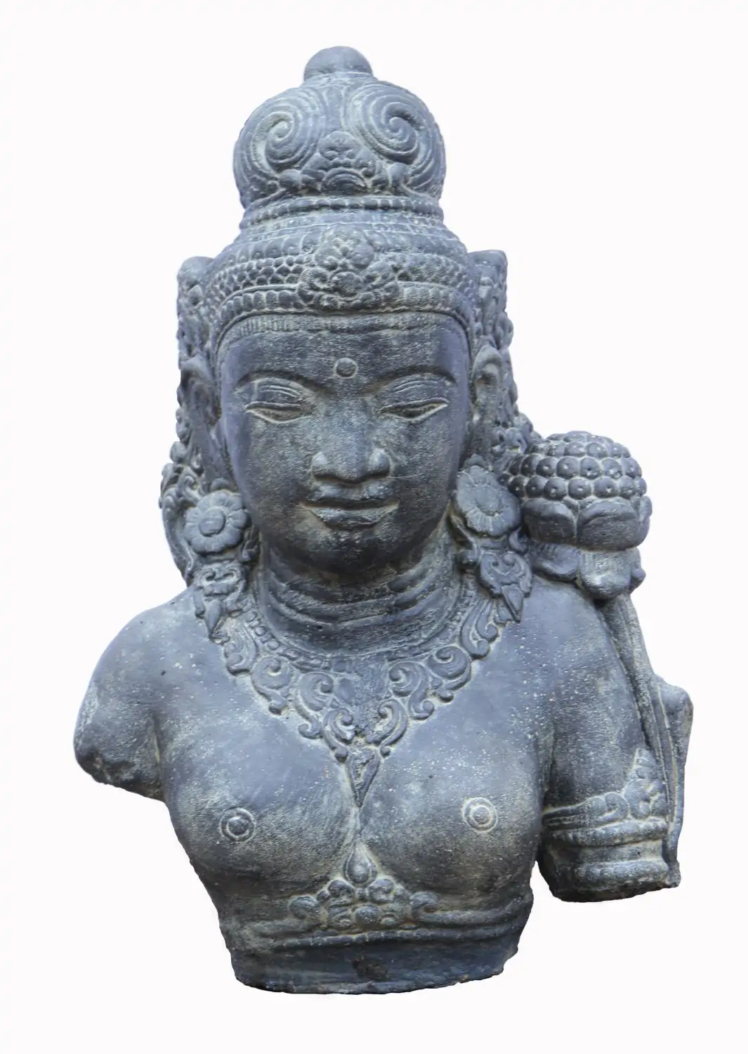 Artikelbild 2 des Artikels “Dewi-Tara-Büste, 50 cm, Antikfinish “
