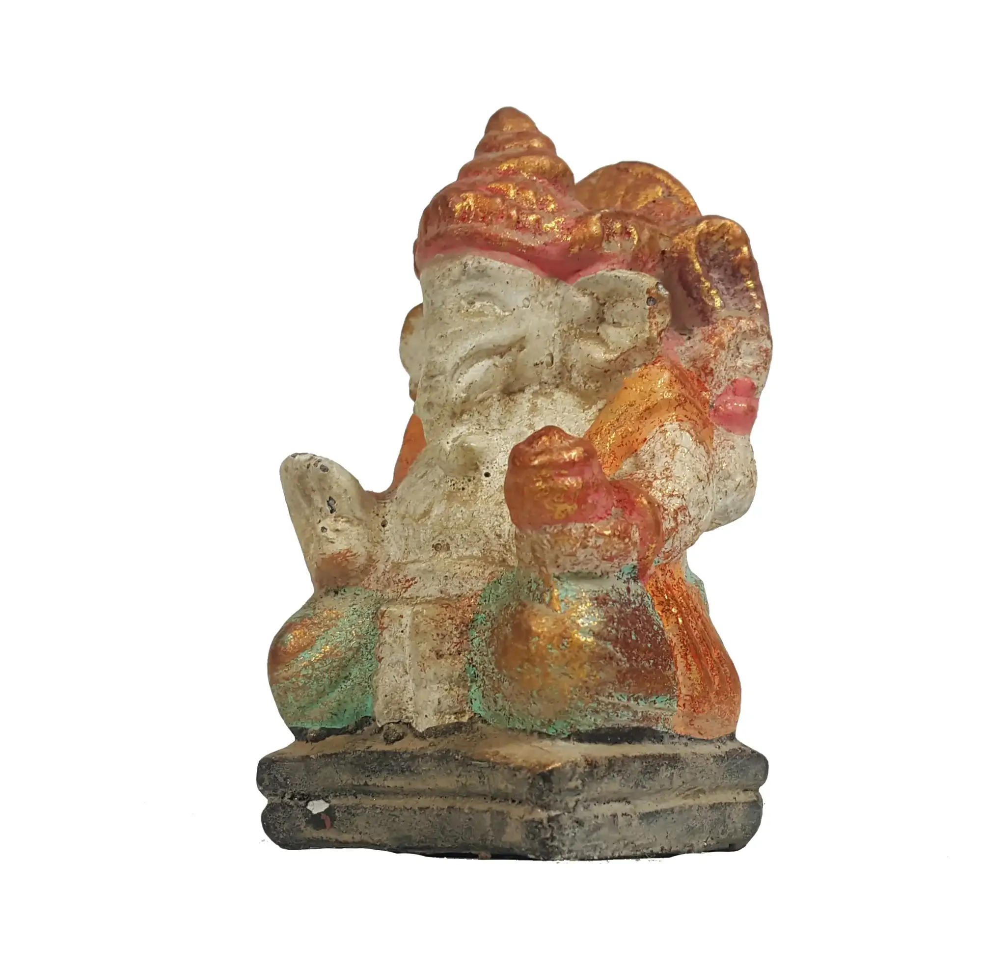Artikelbild 2 des Artikels “Sitzender Ganesha, Steinguss, handbemalt, ca. 8 cm “