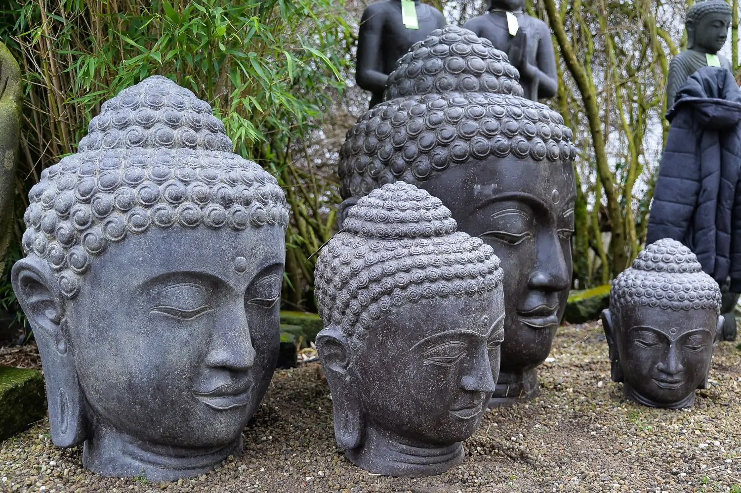 Artikelbild 2 des Artikels “Buddha-Kopf, Steinguss “