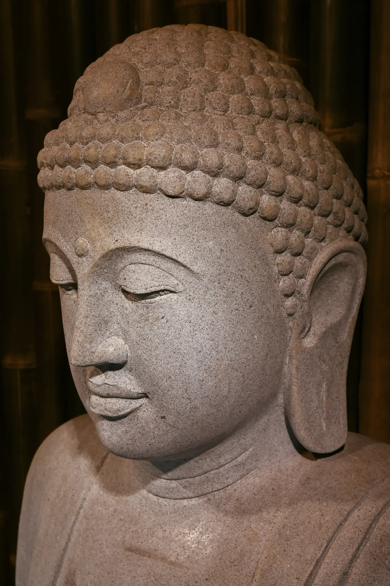 Product image 2 of the product “Seated Buddha, Japanese, 155 cm H ”