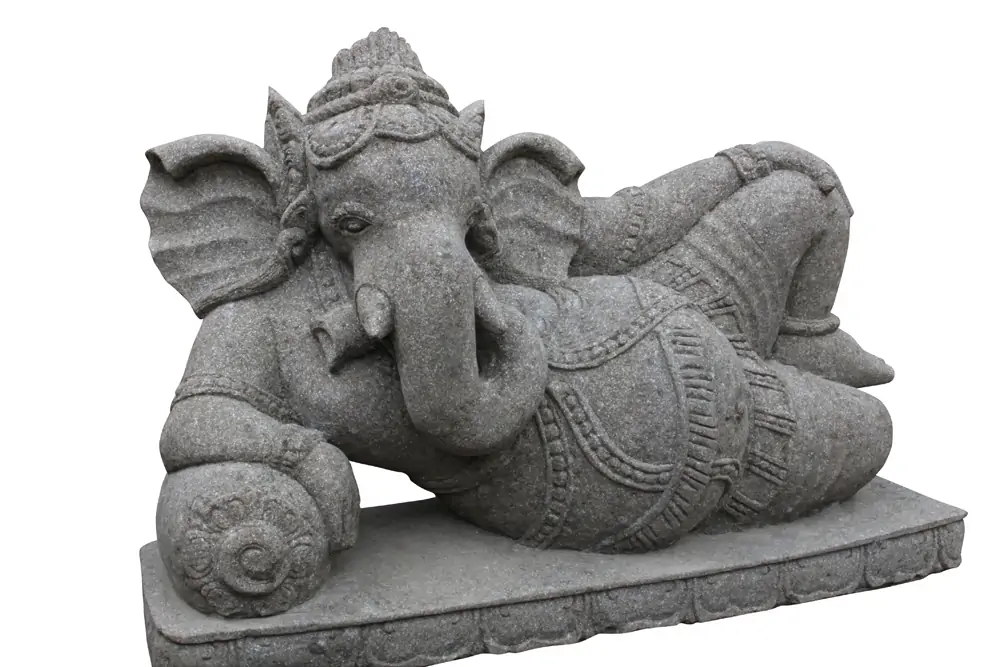 Artikelbild 3 des Artikels “Liegender Ganesha auf Sockel, 105 cm “