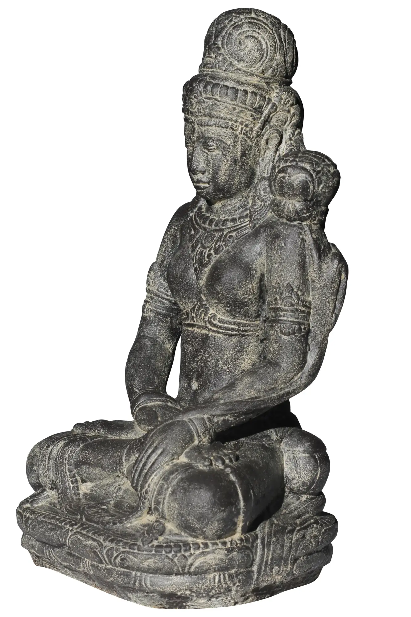 Product image 3 of the product “Seated Dewi Sri - Bali's Rice Goddess, 45 cm H ”