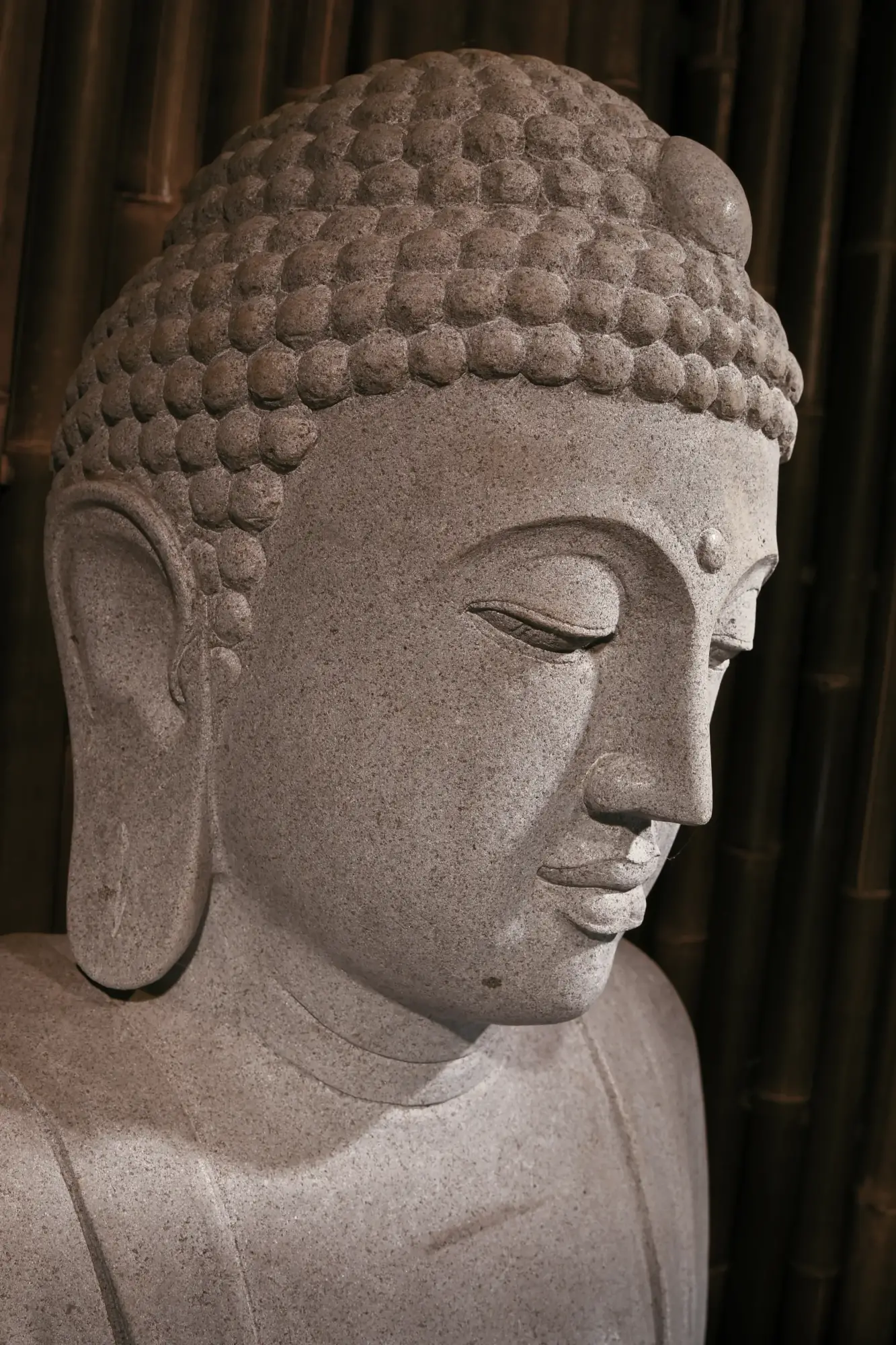 Product image 3 of the product “Seated Buddha, Japanese, 155 cm H ”