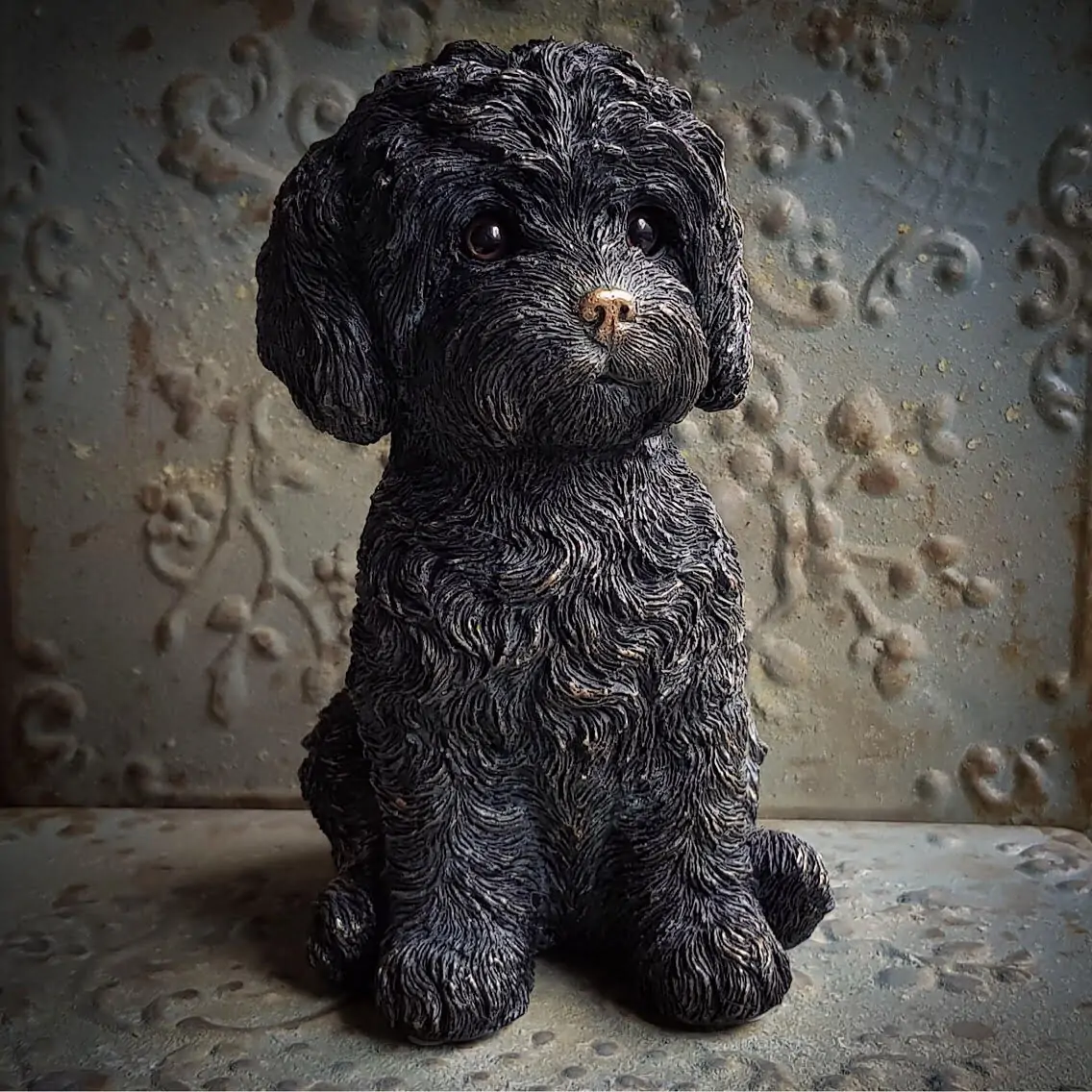 Artikelbild 3 des Artikels “Labradoodle – Bronzeoptik, ca. 16 cm “