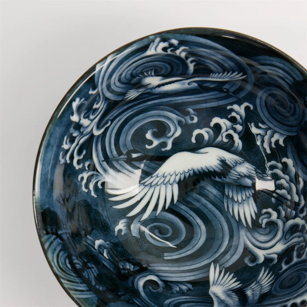 Artikelbild 3 des Artikels “Japonism Crane Tayo Bowl 14.7x6.9cm 500ml Black “