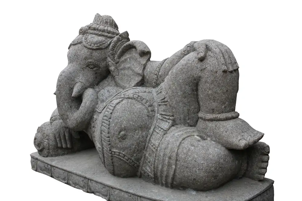 Artikelbild 4 des Artikels “Liegender Ganesha auf Sockel, 105 cm “