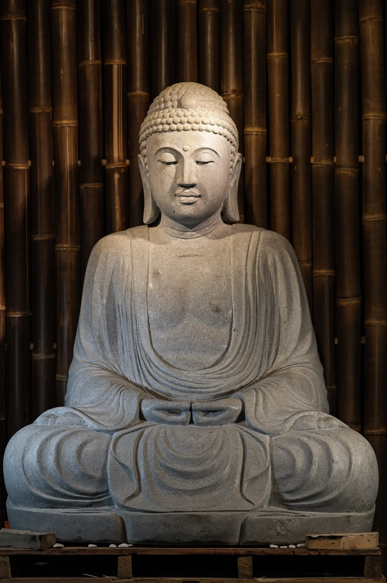 Product image 6 of the product “Seated Buddha, Japanese, 155 cm H ”